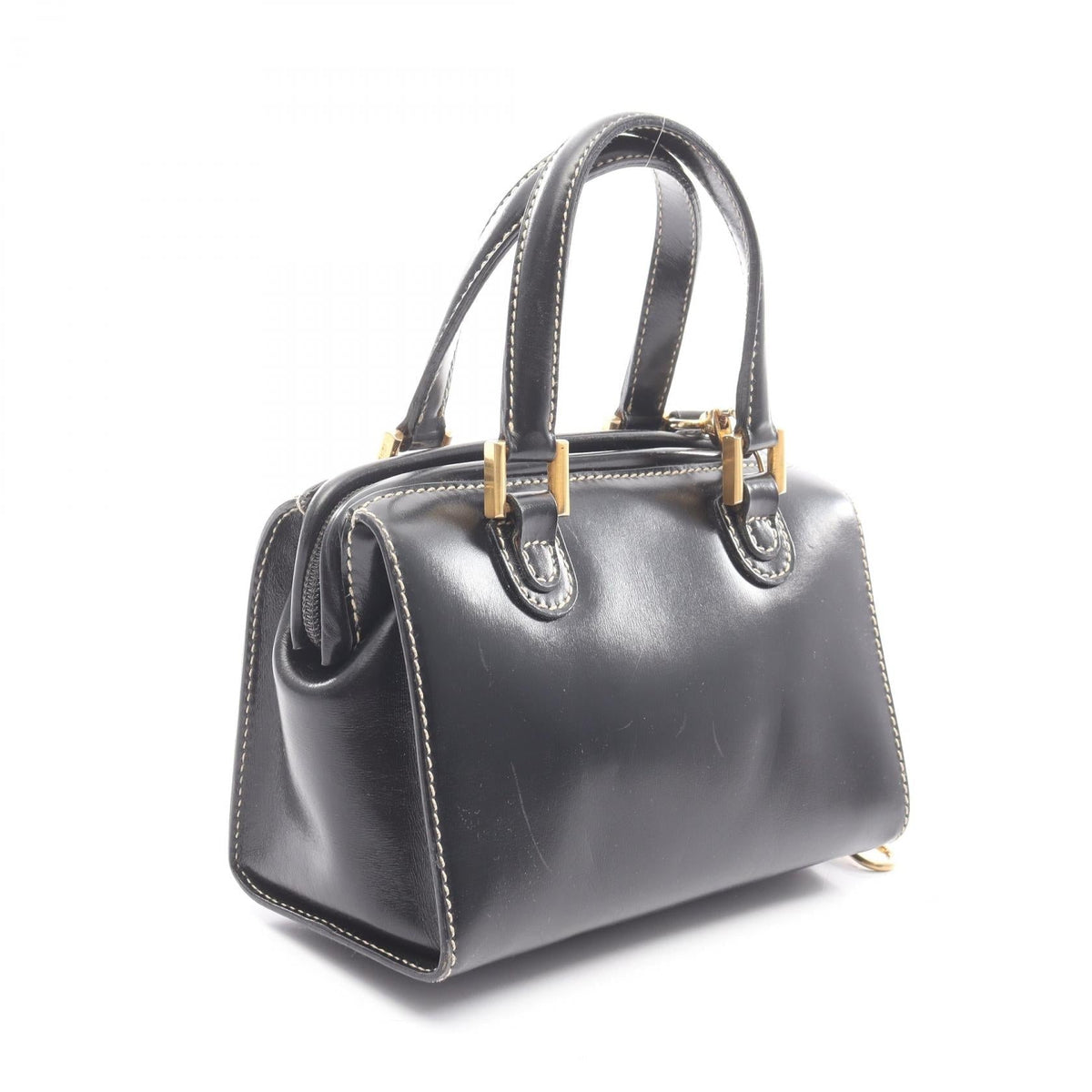 FENDI Handbag Black leather 2101219624815