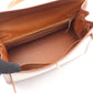 HERMES Kelly 32 HandbagEcru Ecru Beige/Brown/Gold Toile H canvas leather Toile H / Courchevel 2101219615578