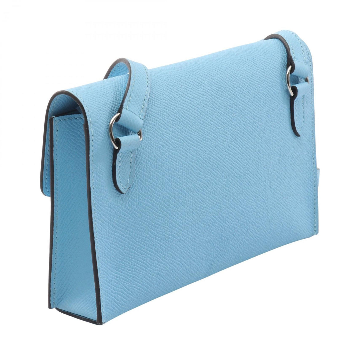 HERMES Nap To Go Shoulder BagCeleste Celeste Blue Epsom leather 2104102486781