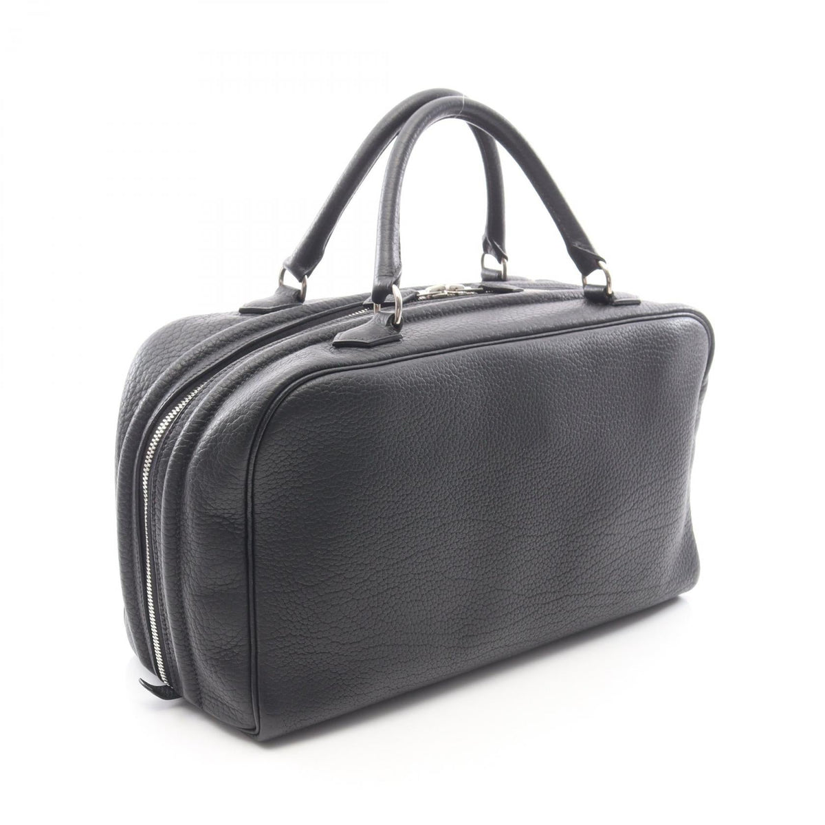 HERMES Sac Anvi 36 HandbagNoir Black Noir Black Black Fjord leather leather Fjord leather 2101219822785