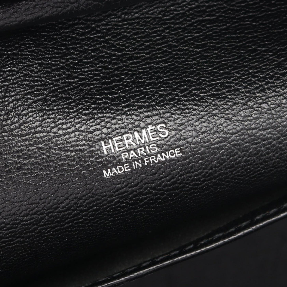 HERMES Sac Anvi 36 HandbagNoir Black Noir Black Black Fjord leather leather Fjord leather 2101219822785