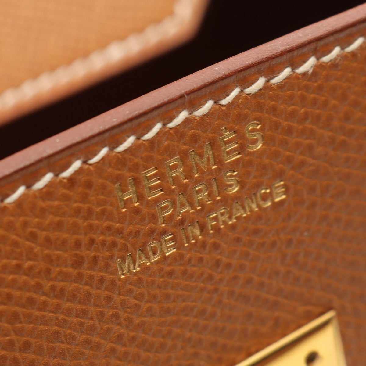 HERMES Birkin 35 HandbagGold Gold Brown Courchevel leather Courchevel 2101219822501