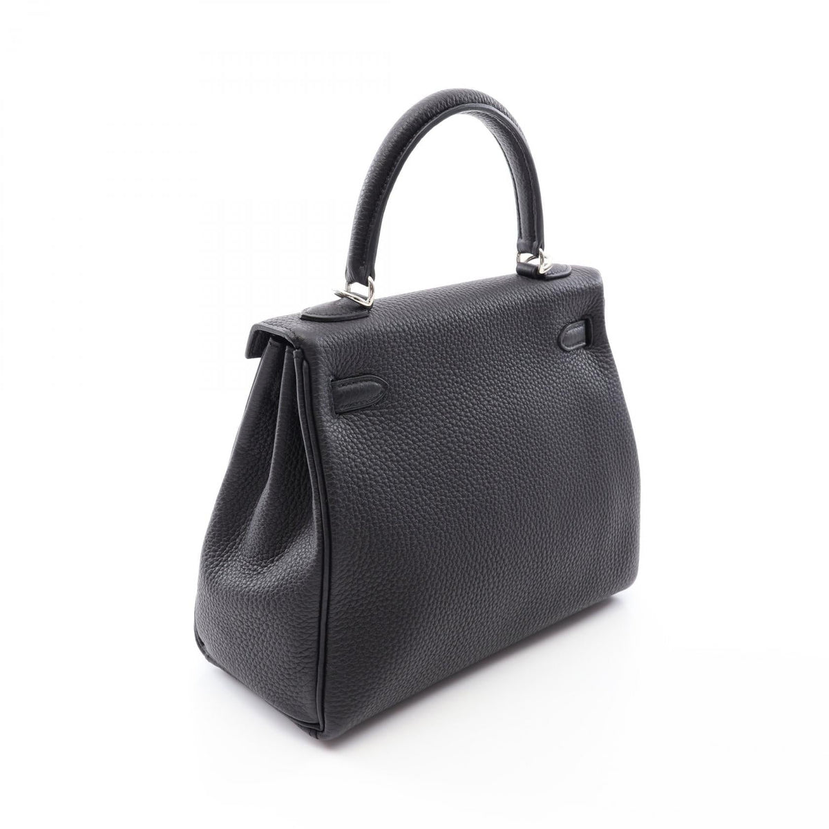 HERMES Kelly 25 Handbag Black Togo leather leather 2107601149683