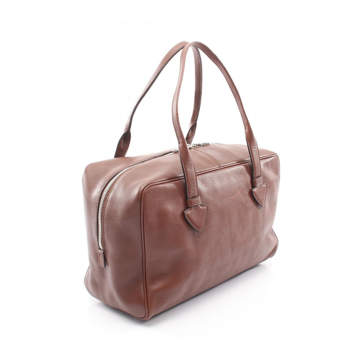 LOEWE Heritage Tote Bag Brown leather 2101219817439