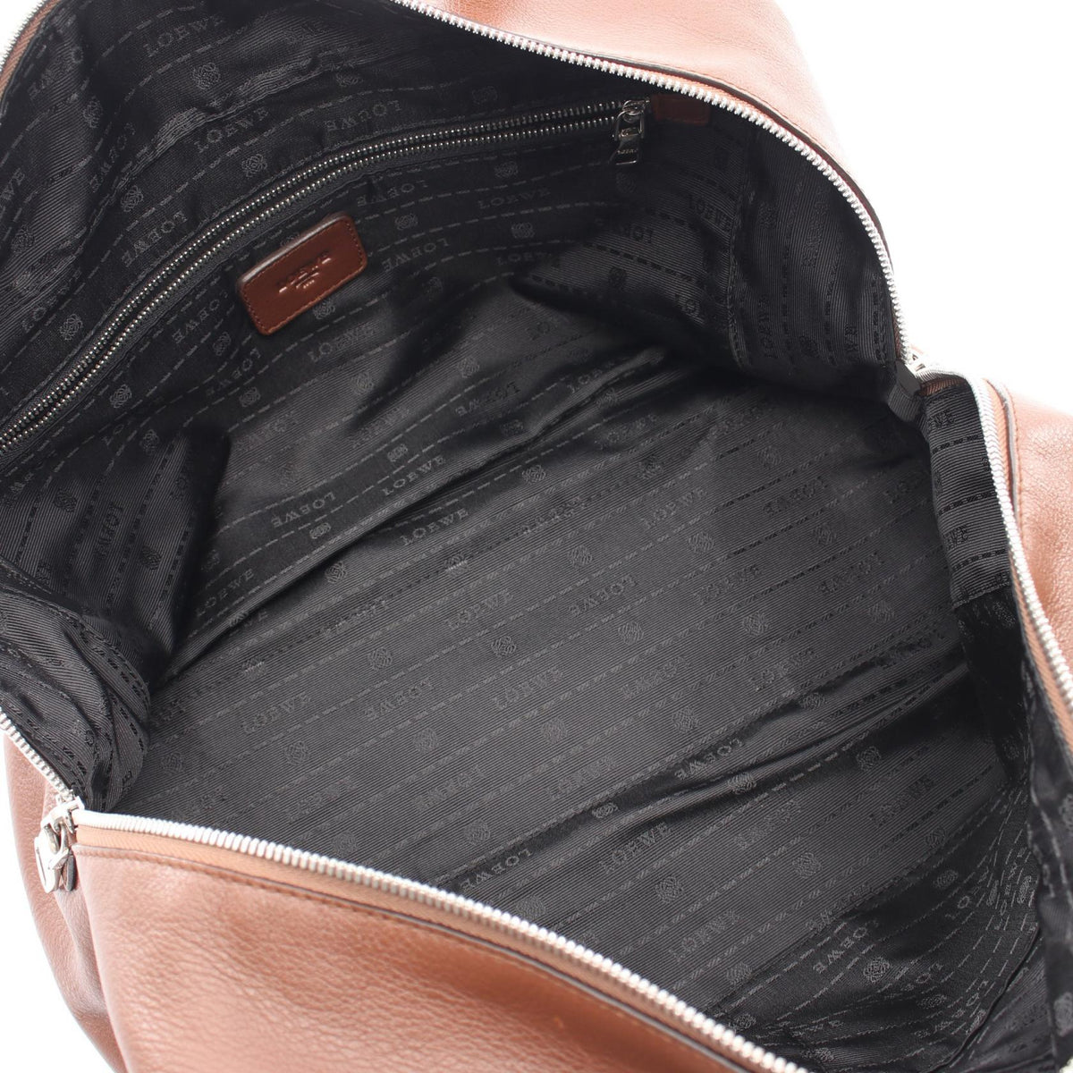 LOEWE Heritage Tote Bag Brown leather 2101219817439