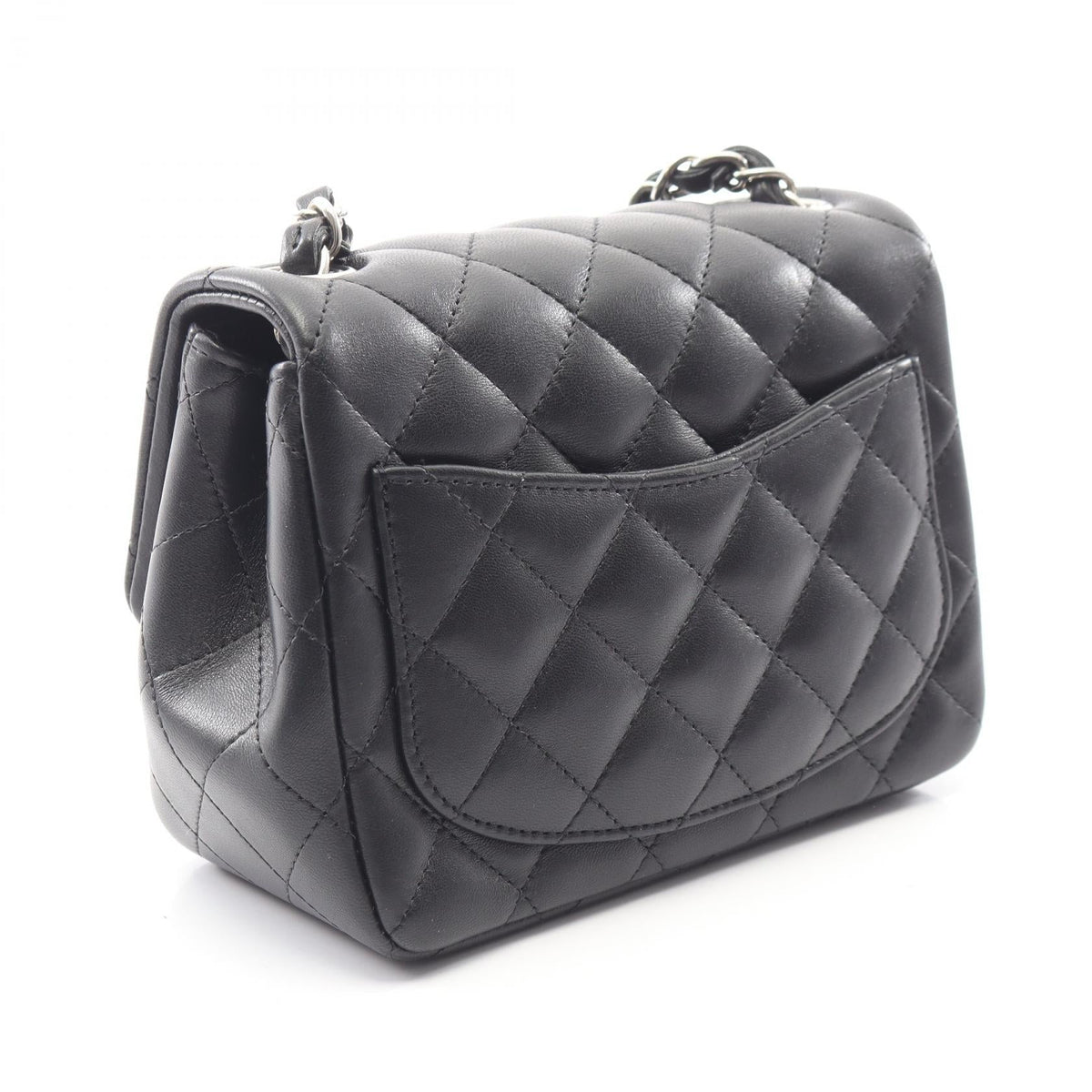 CHANEL Black Mini Matelasse Lambskin (sheep leather) 2120300048903