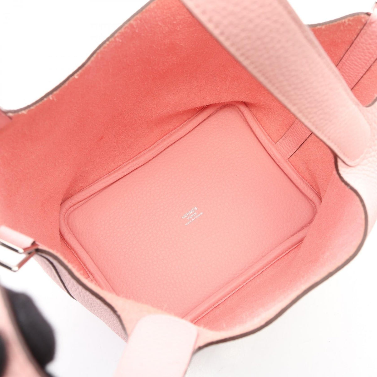 HERMES Picotin Lock PM HandbagRose sakura Rose sakura Pink Taurillon Clemence leather Taurillon Clemence 2101219808123