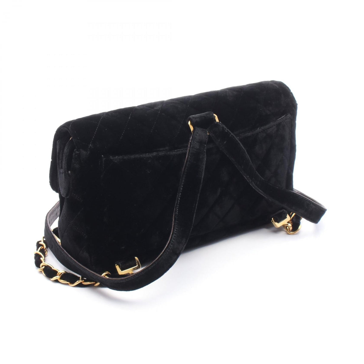 CHANEL Black Matelasse Fabric 2101219807973