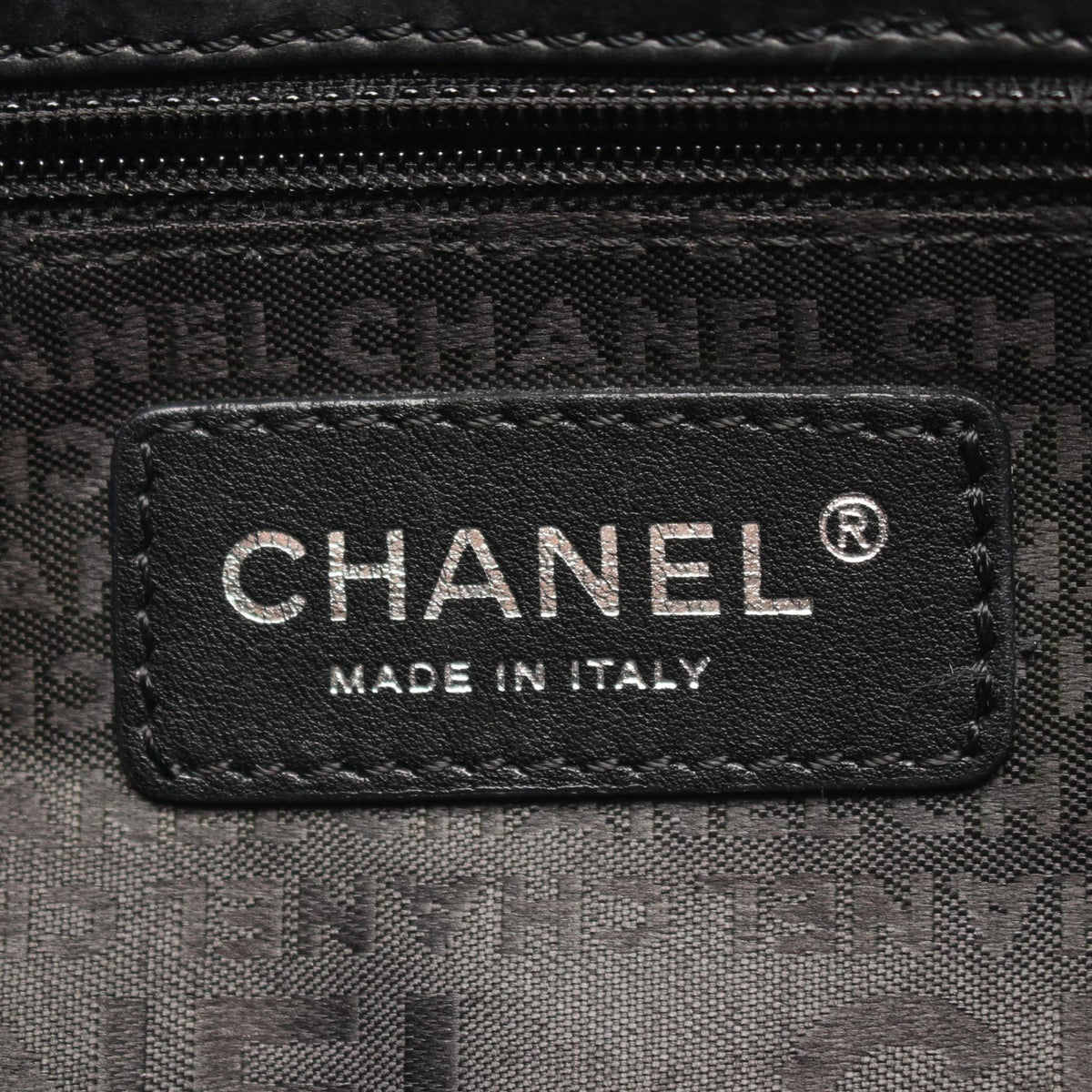 CHANEL Black Matelasse COCO Mark Logo Embossed Calfskin (cowhide) 2101219807379