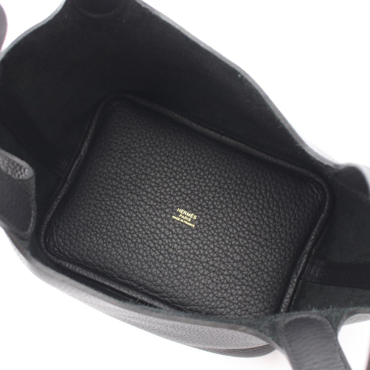 HERMES Picotin Lock PM HandbagNoir Black Noir Black Black Taurillon Clemence leather Taurillon Clemence 2106800628364