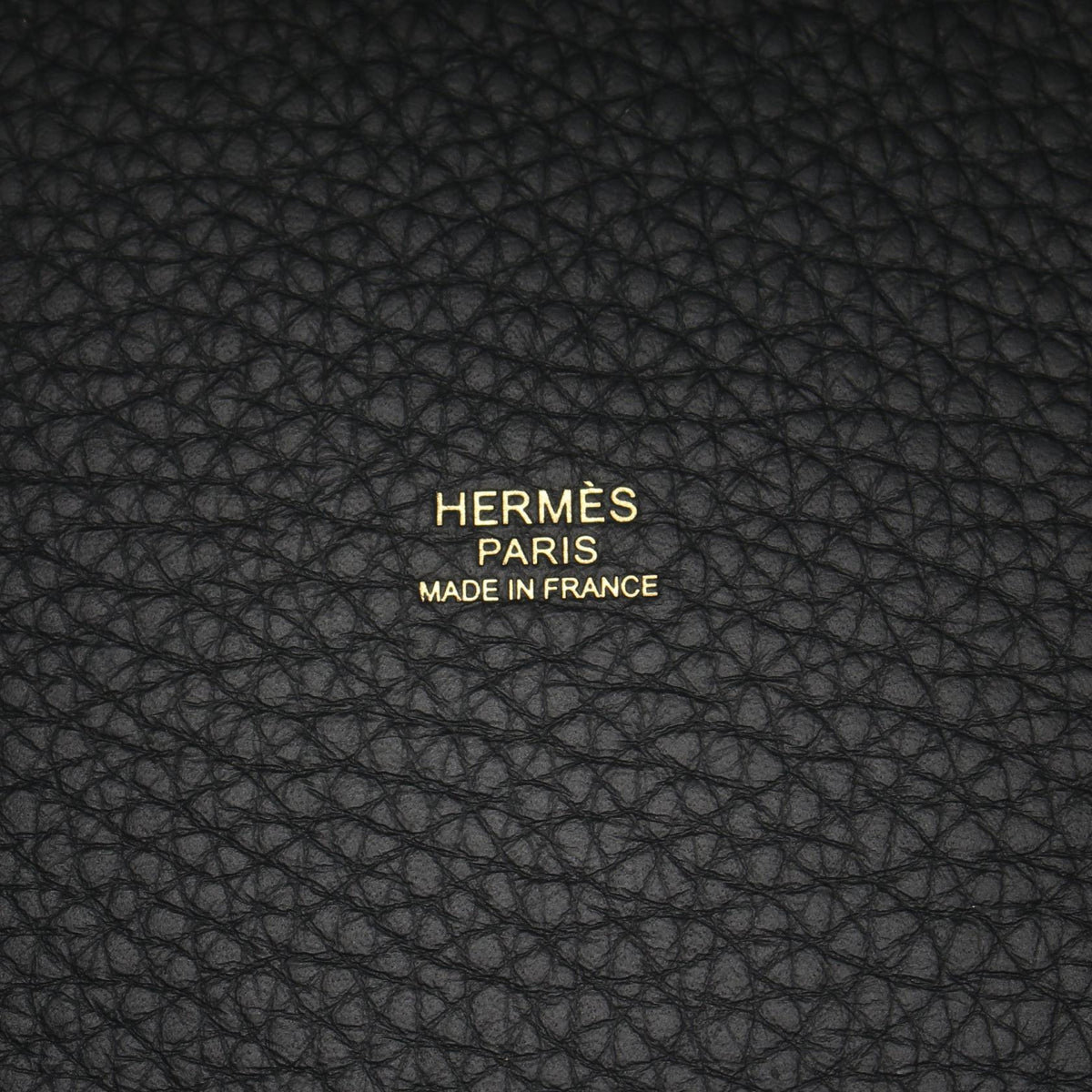 HERMES Picotin Lock PM HandbagNoir Black Noir Black Black Taurillon Clemence leather Taurillon Clemence 2106800628364