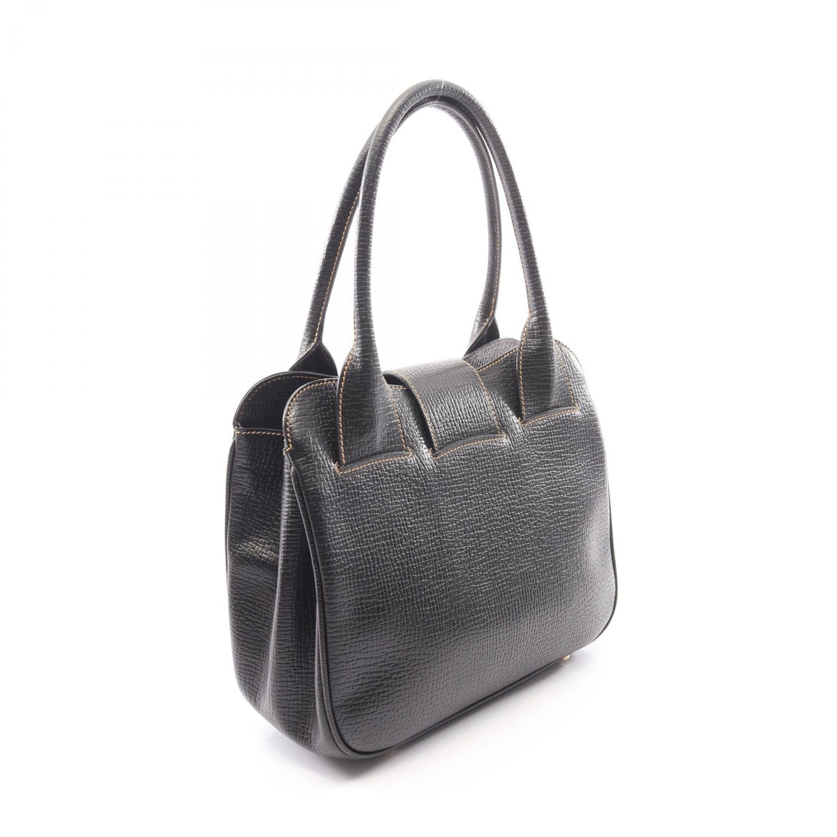 LOEWE Barcelona Shoulder Bag Black leather 2101219834771