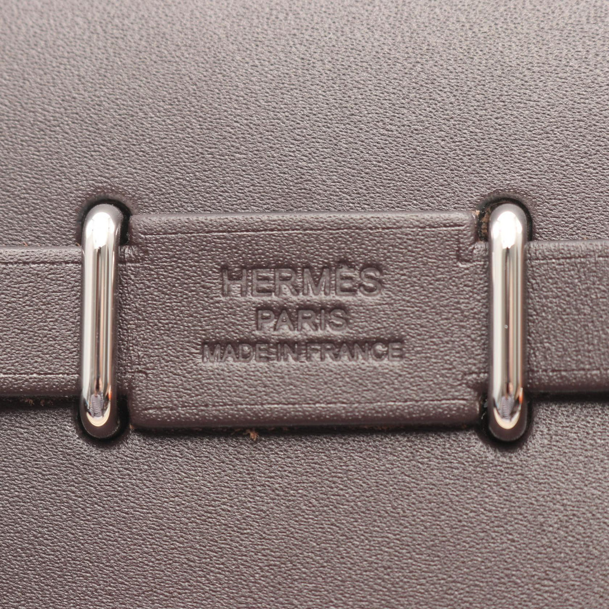 HERMES Airbag Zip Mini Shoulder BagEcru Ecru Beige/Brown/Evennes Toile H canvas leather Toile H / Vache leather Hunter 2101219826660