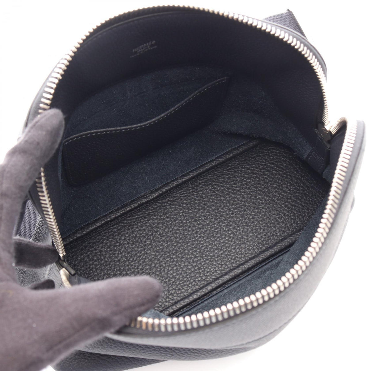 HERMES Bolide Messenger Bag Blue nuit Shoulder Bag Navy Togo leather Other Togo leather 2101220004125