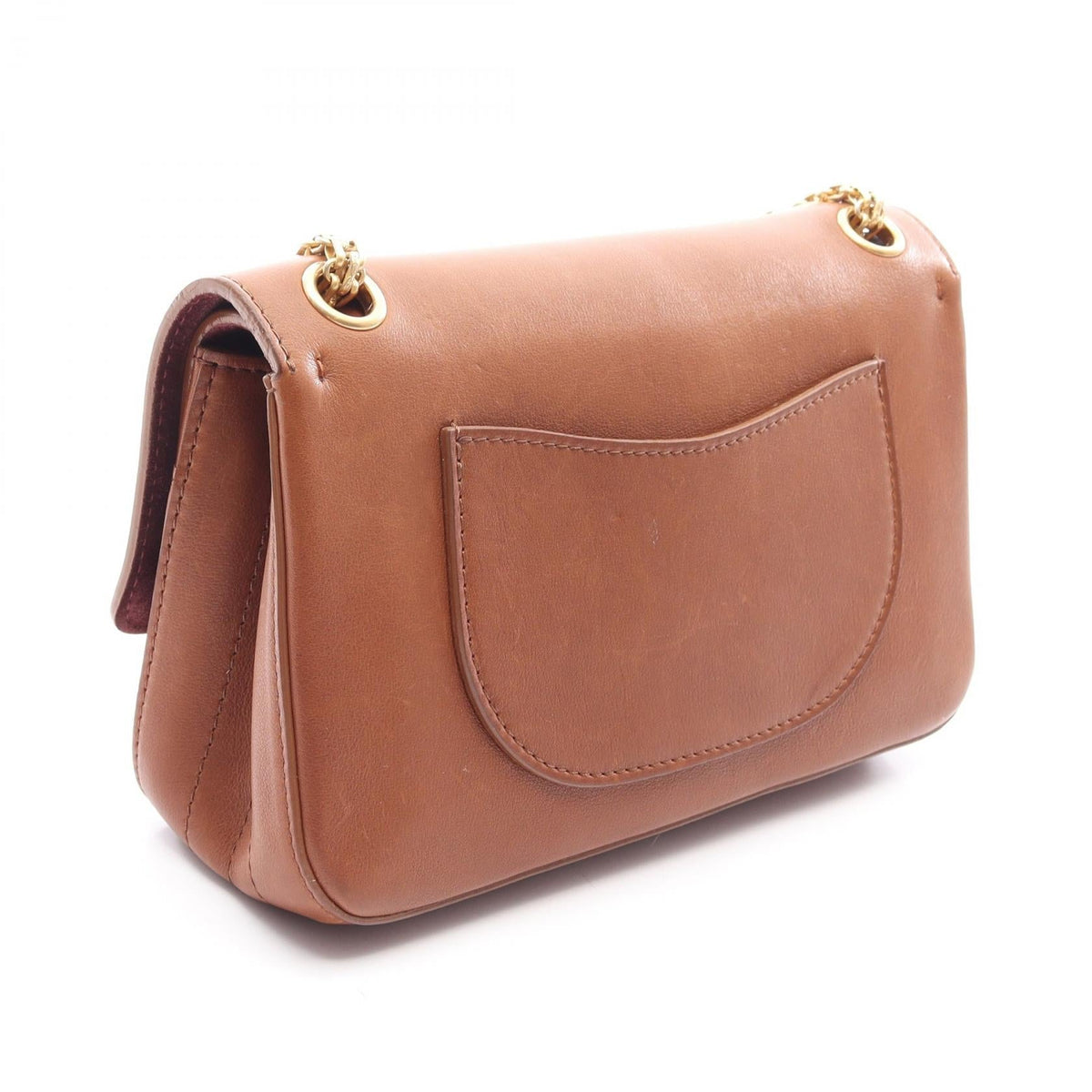 CHANEL Brown 2.55 Mademoiselle Chain leather 2101219904412