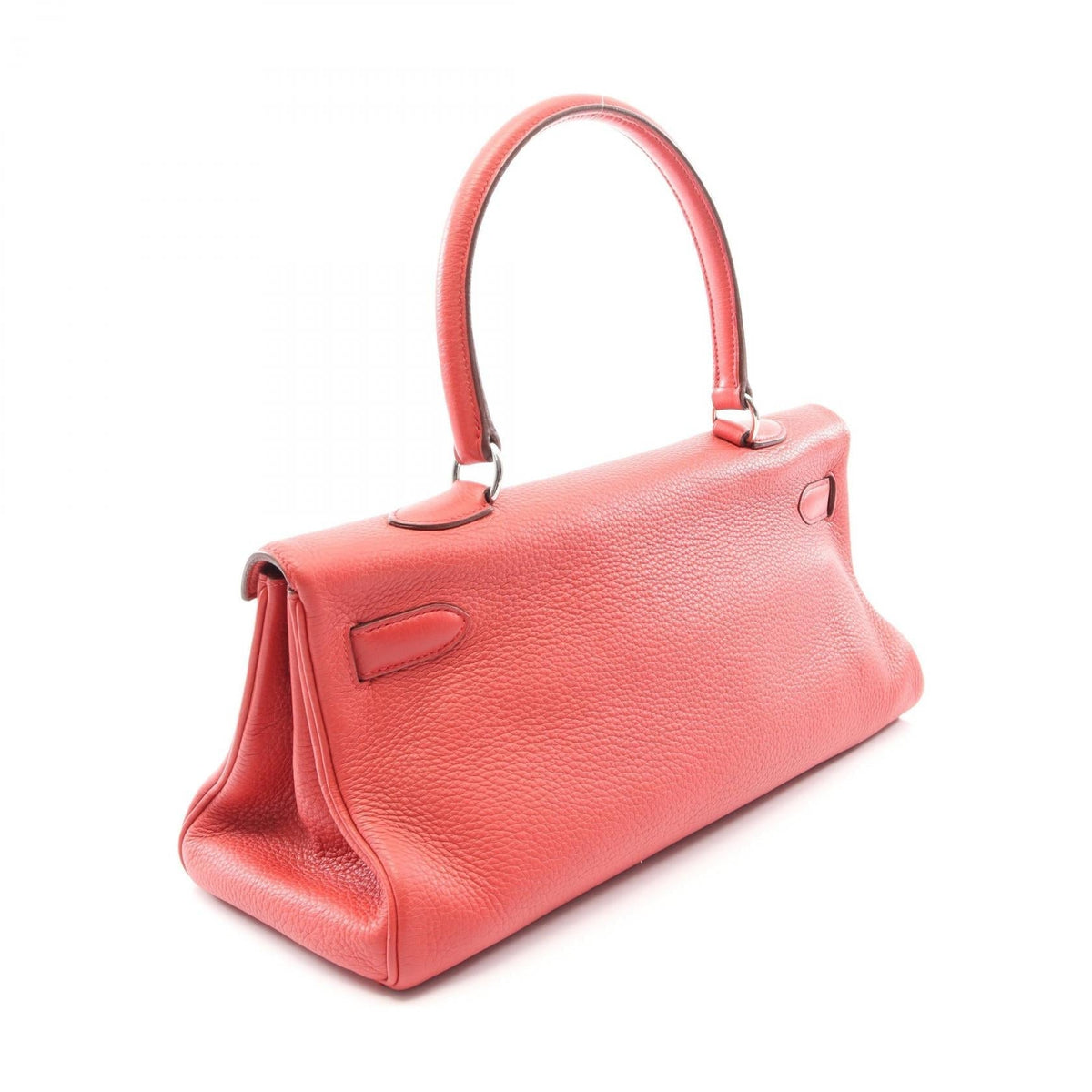 HERMES Shoulder Kelly Shoulder Bag Red Taurillon Clemence leather Taurillon Clemence 2101219913391