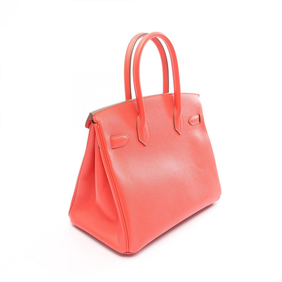 HERMES Birkin 30 HandbagRose jaipur Rose jaipur Red Epsom leather Calfskin (cowhide) Epsom 2101220016203