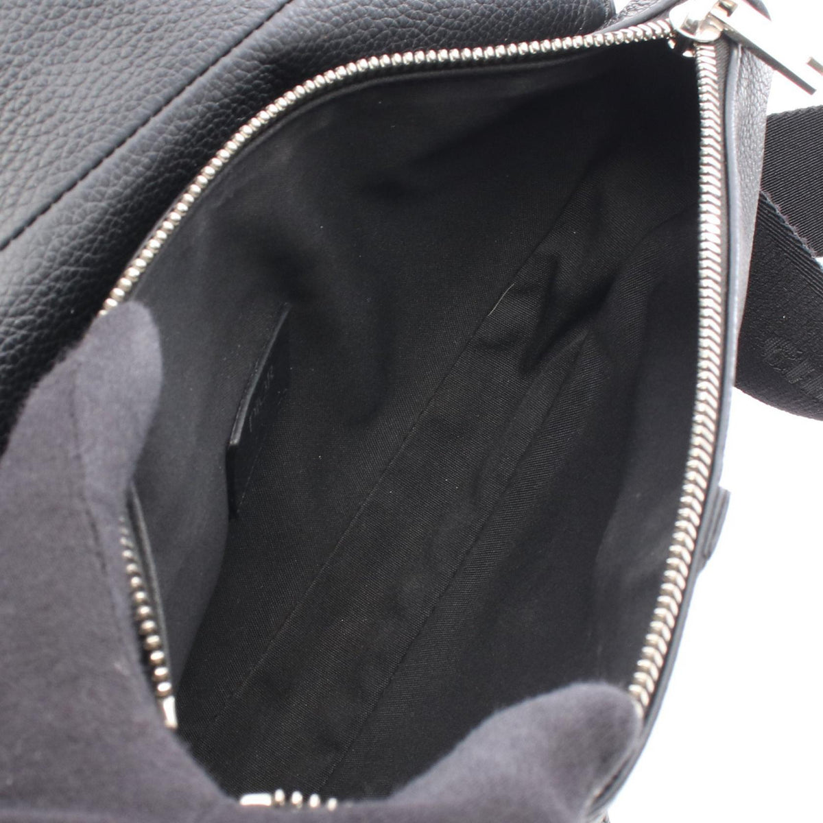 Dior SADDLE saddle Waist bag Body bag Black leather 2101220017668