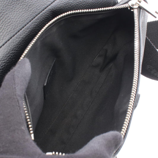 Dior SADDLE saddle Waist bag Body bag Black leather 2101220017668