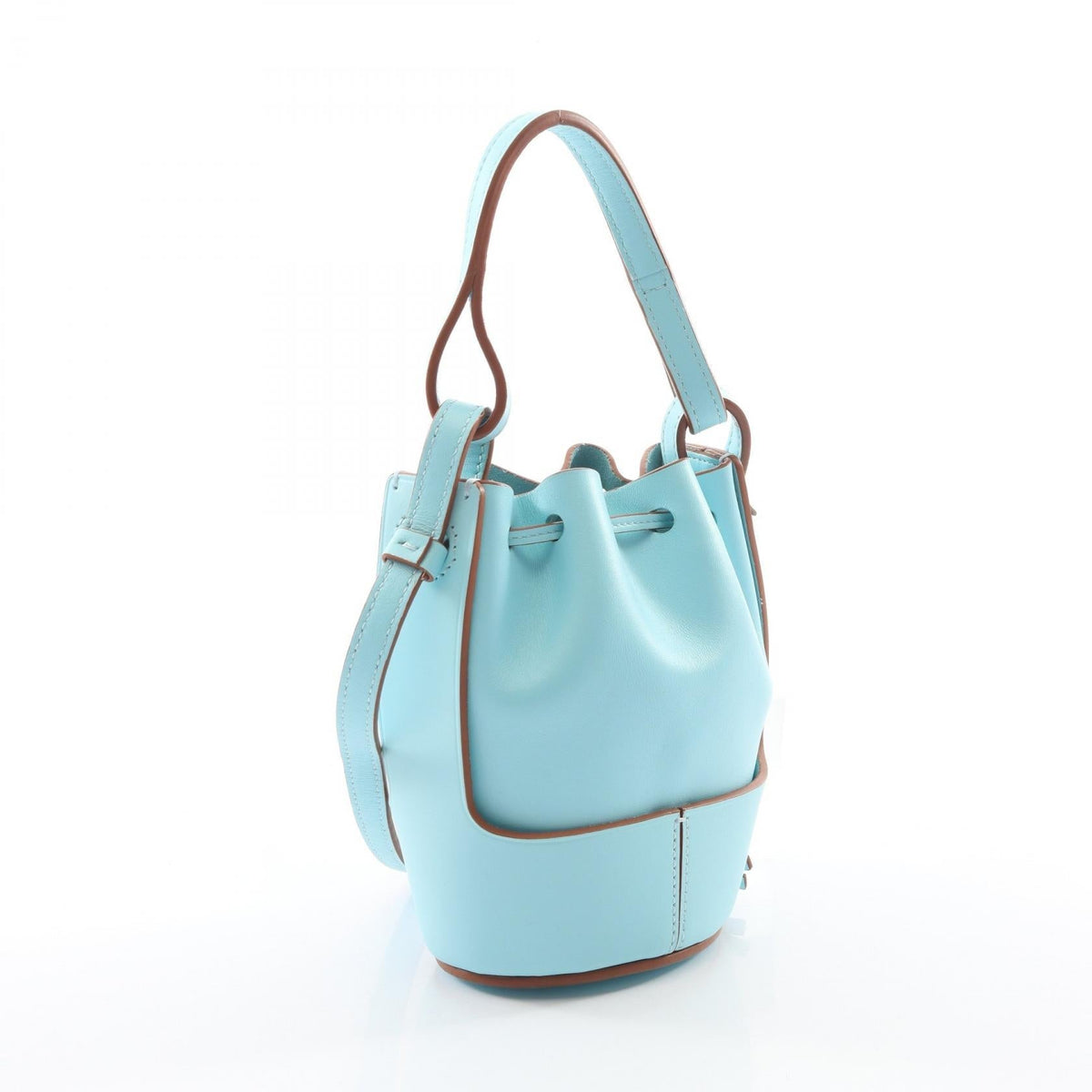 LOEWE Balloon Bag Nano 2WAY Shoulder Bag Blue leather A710R85X01 2101220016739