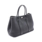 HERMES Garden party PM Tote Bag Black Negonda leather leather Negonda leather 2104102529587