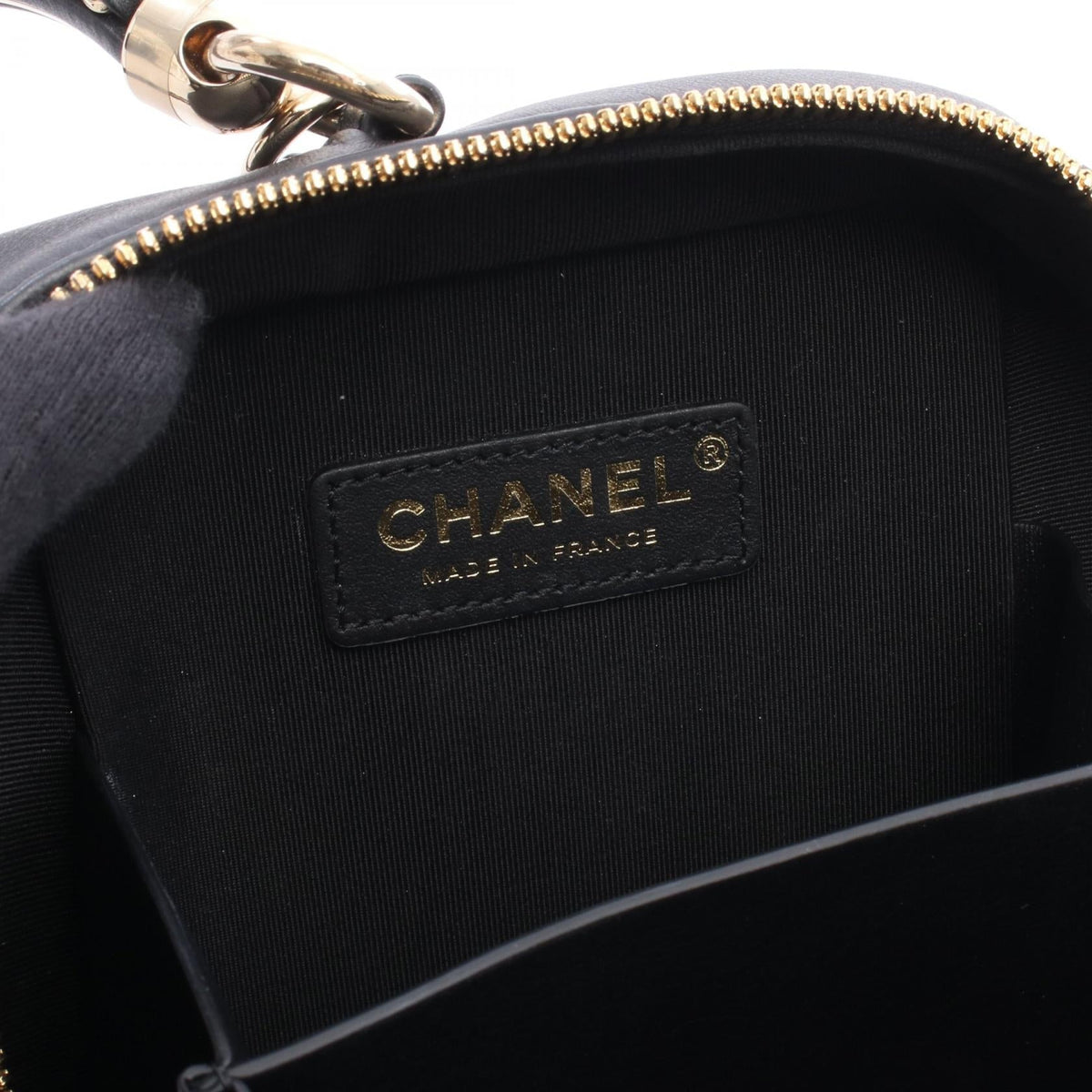 CHANEL Black Matelasse leather AS1753 2101220074050