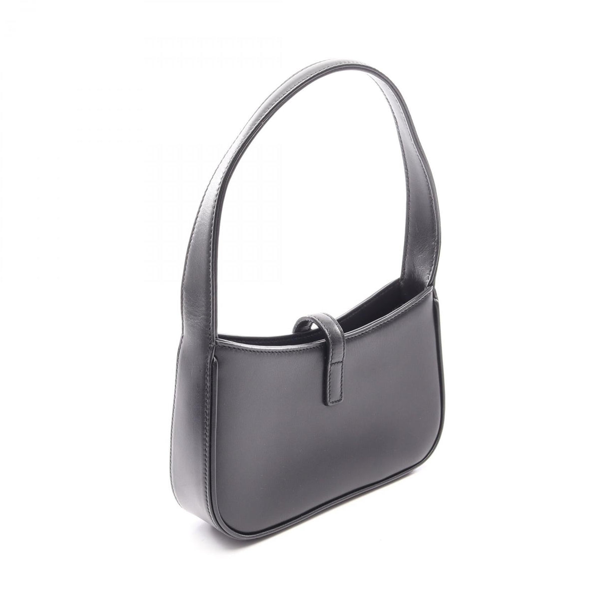 SAINT LAURENT PARIS Mini Hobo LE 5 A 7 Handbag Black leather 7103182R20W 2101220073855