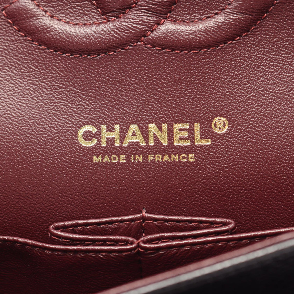 CHANEL Black Matelasse W flap Grained Calfskin leather AO1112 2104102530873