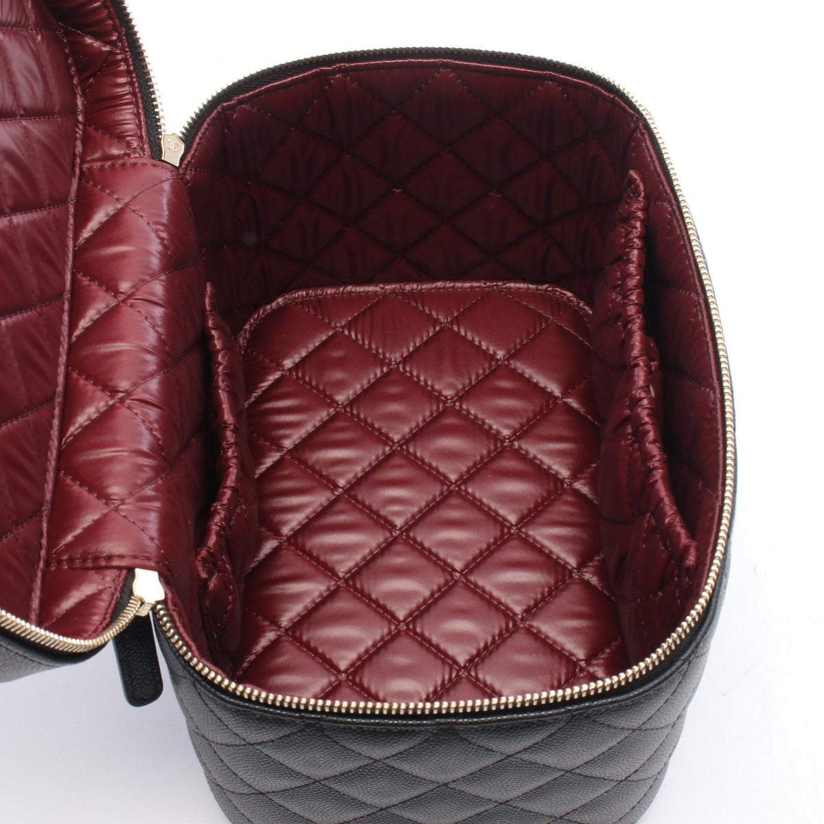 CHANEL Black Timeless Classic Matelasse Grained Calfskin leather AP2573 2104102530866