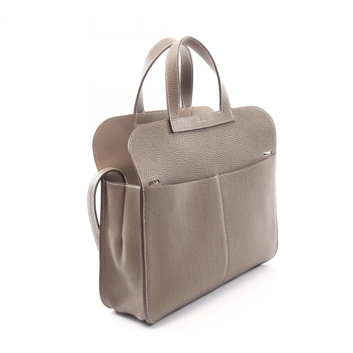 HERMES Halzan31 HandbagEtoupe Grey Etoupe Grey Gray Taurillon Clemence leather Taurillon Clemence 2101219478548