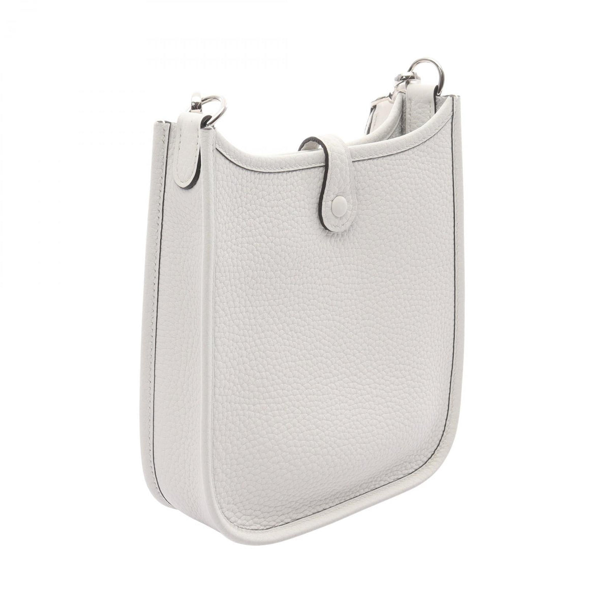HERMES Evelyne Amazon TPM Shoulder BagNew White New White White Taurillon Clemence leather Taurillon Clemence 2107601125557