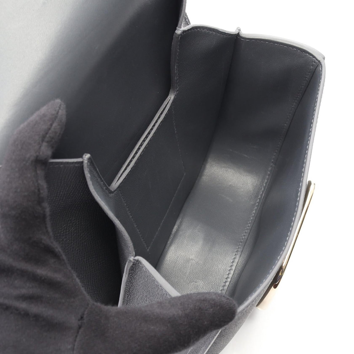 HERMES della cavalleria mini Shoulder BagArdoise Ardoise Gray Epsom leather Epsom 2101219523125