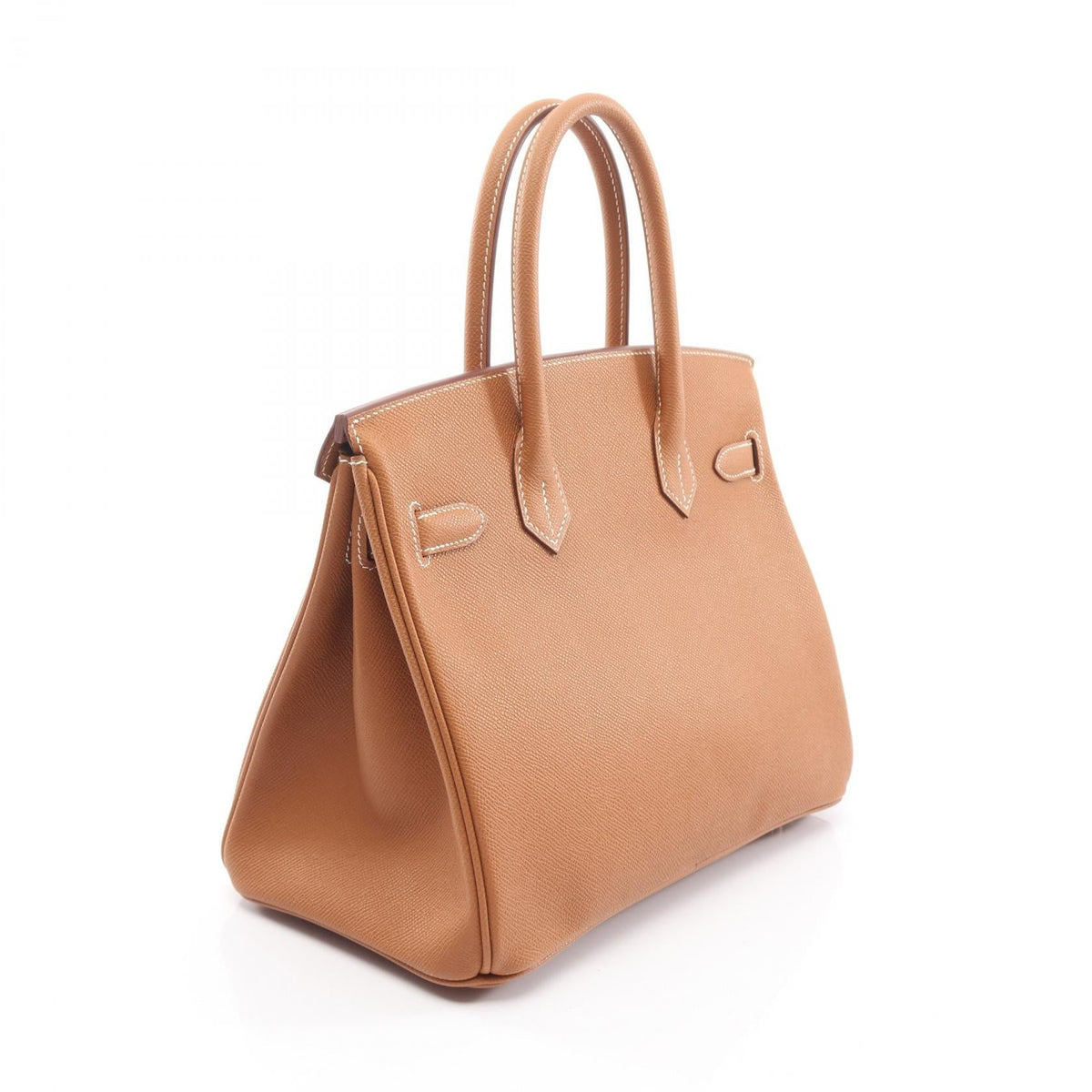 HERMES Birkin 30 HandbagGold Gold Brown Epsom leather 2100301225886