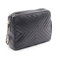 CHANEL Black V stitch Lambskin (sheep leather) 2101219504261