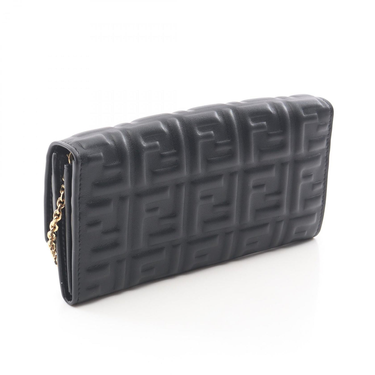 FENDI baguette Shoulder Bag Black leather 8M0365AAJDF0KUR 2101219497921