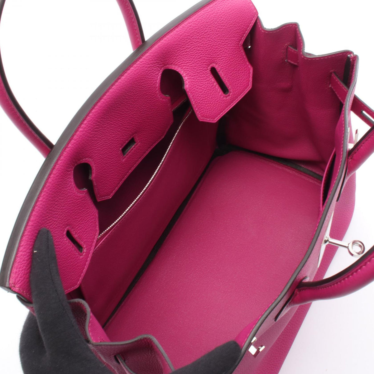 HERMES Birkin 30 HandbagRose purple Rose purple Pink Togo leather leather Togo leather 2101219580210