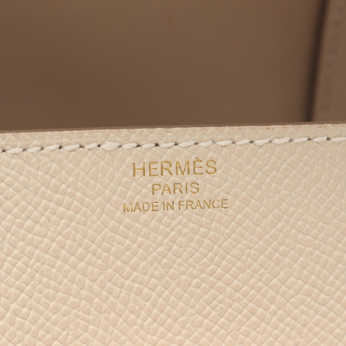 HERMES della cavalleria mini Shoulder BagCle Cle Beige Epsom leather Epsom 2101219579856