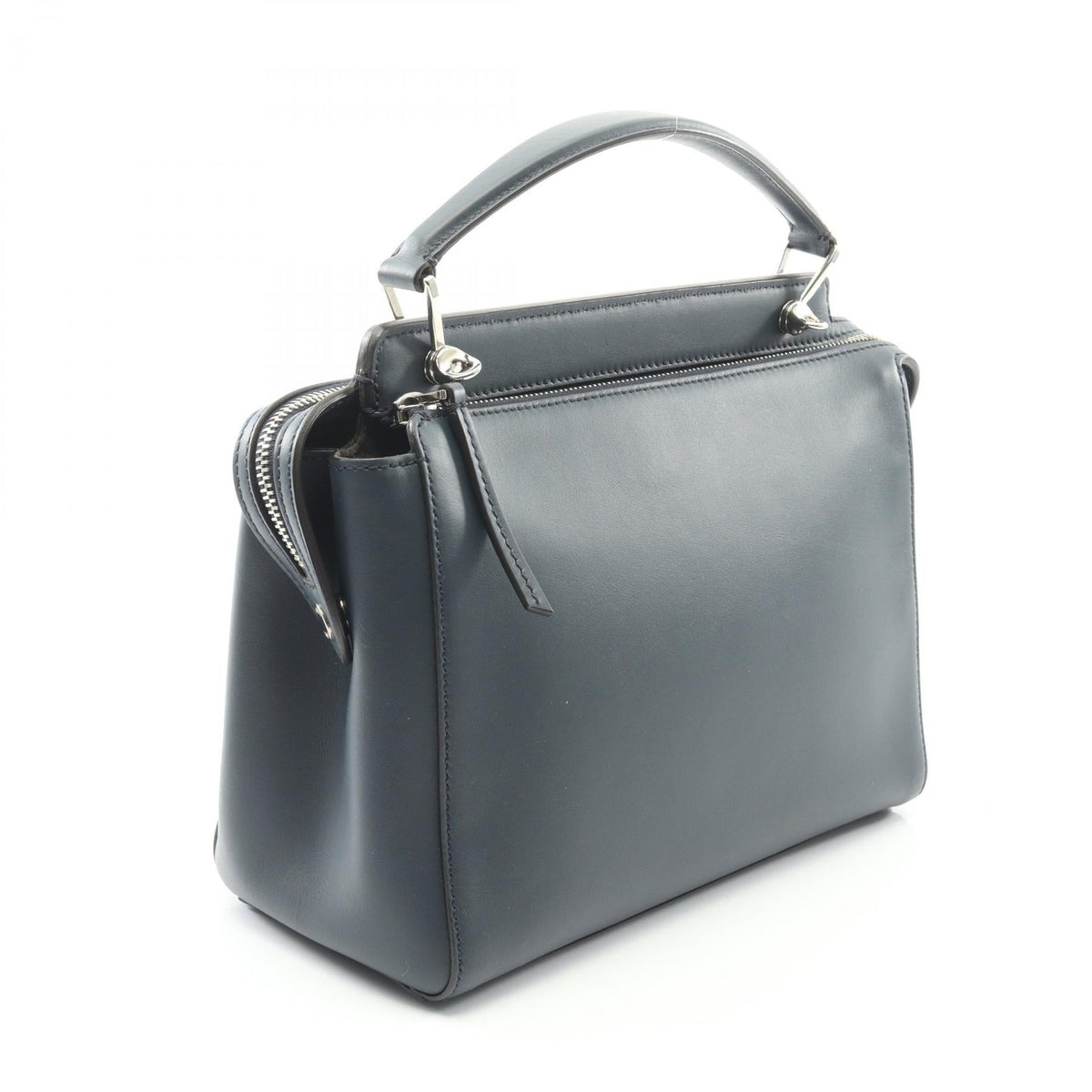 FENDI DOT COM Handbag Navy leather 2101219569147