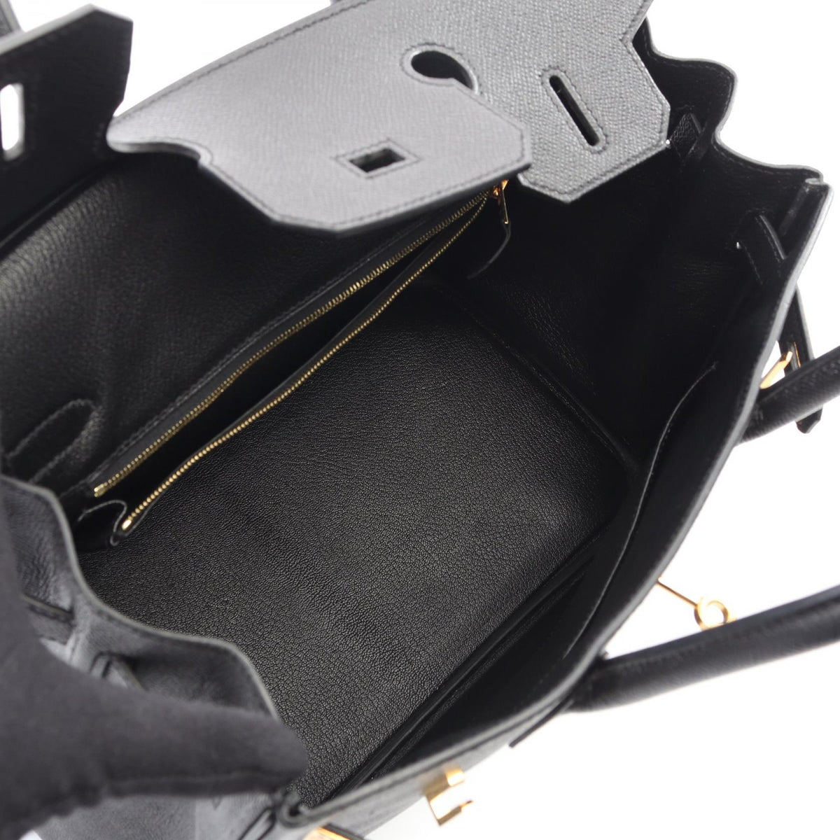 HERMES Birkin 30 HandbagNoir Black Noir Black Black Epsom leather Calfskin (cowhide) Epsom 2101219591193
