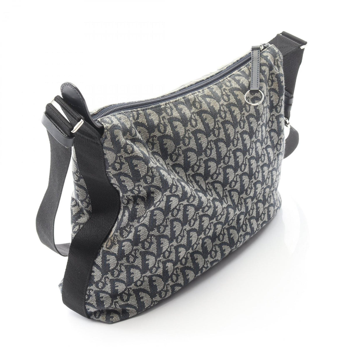 Dior Trotter Shoulder Bag Navy/Black canvas 2101219566726