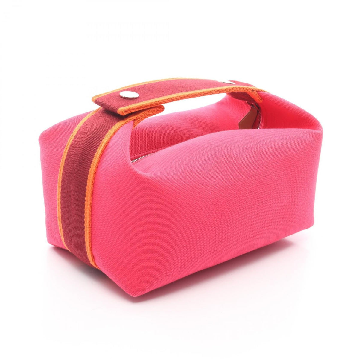 HERMES Bride a BracPM Handbaghibiscus hibiscus Pink/Bordeaux/Orange canvas 2120900096212