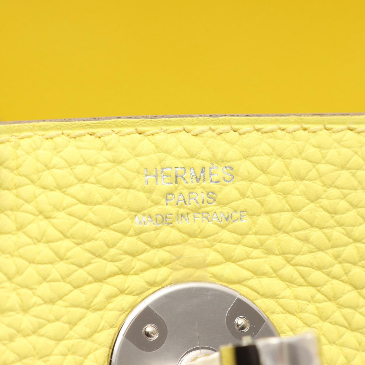 HERMES Lindy 26 Shoulder BagLimoncello Limoncello Yellow Taurillon Clemence leather Taurillon Clemence 2101219551852