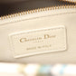 Dior LADY DIOR Christian Dior Medium 2-Way Bag Handbag White/Multicolor leather 2101219549705