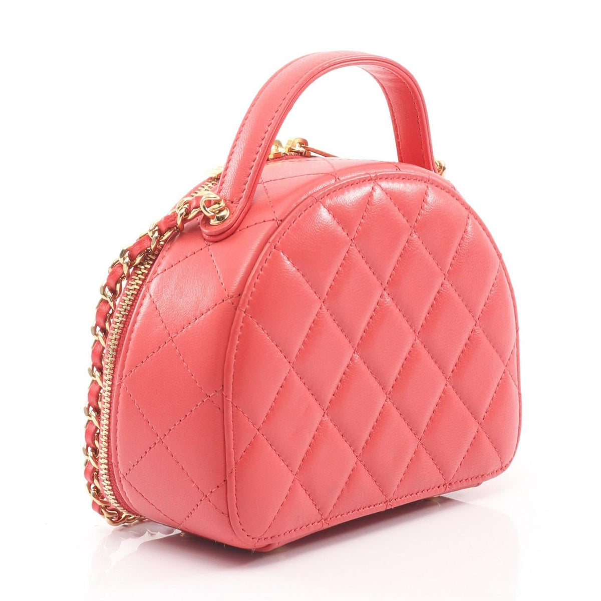 CHANEL Pink Matelasse Lambskin (sheep leather) AP3088 2106800618020