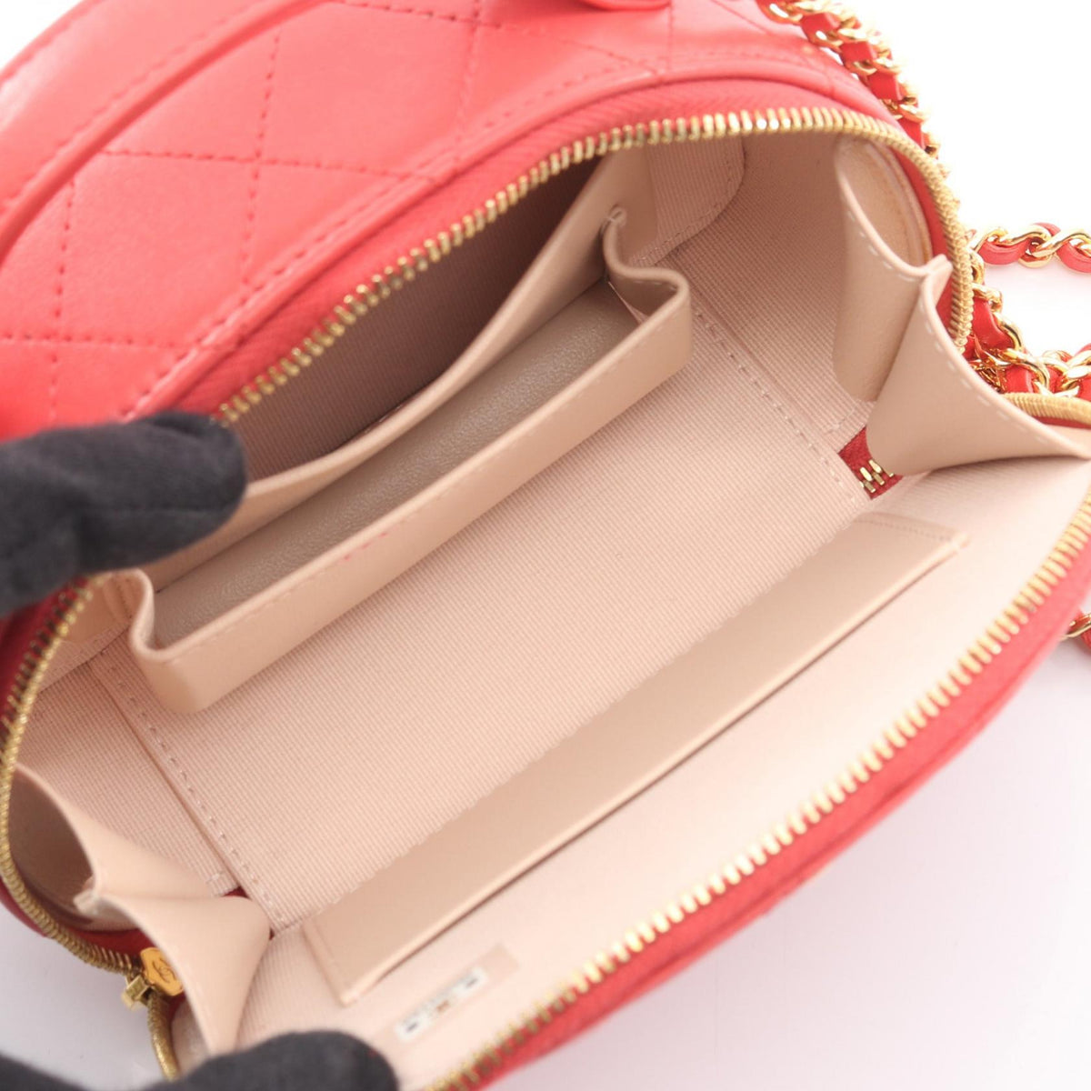 CHANEL Pink Matelasse Lambskin (sheep leather) AP3088 2106800618020