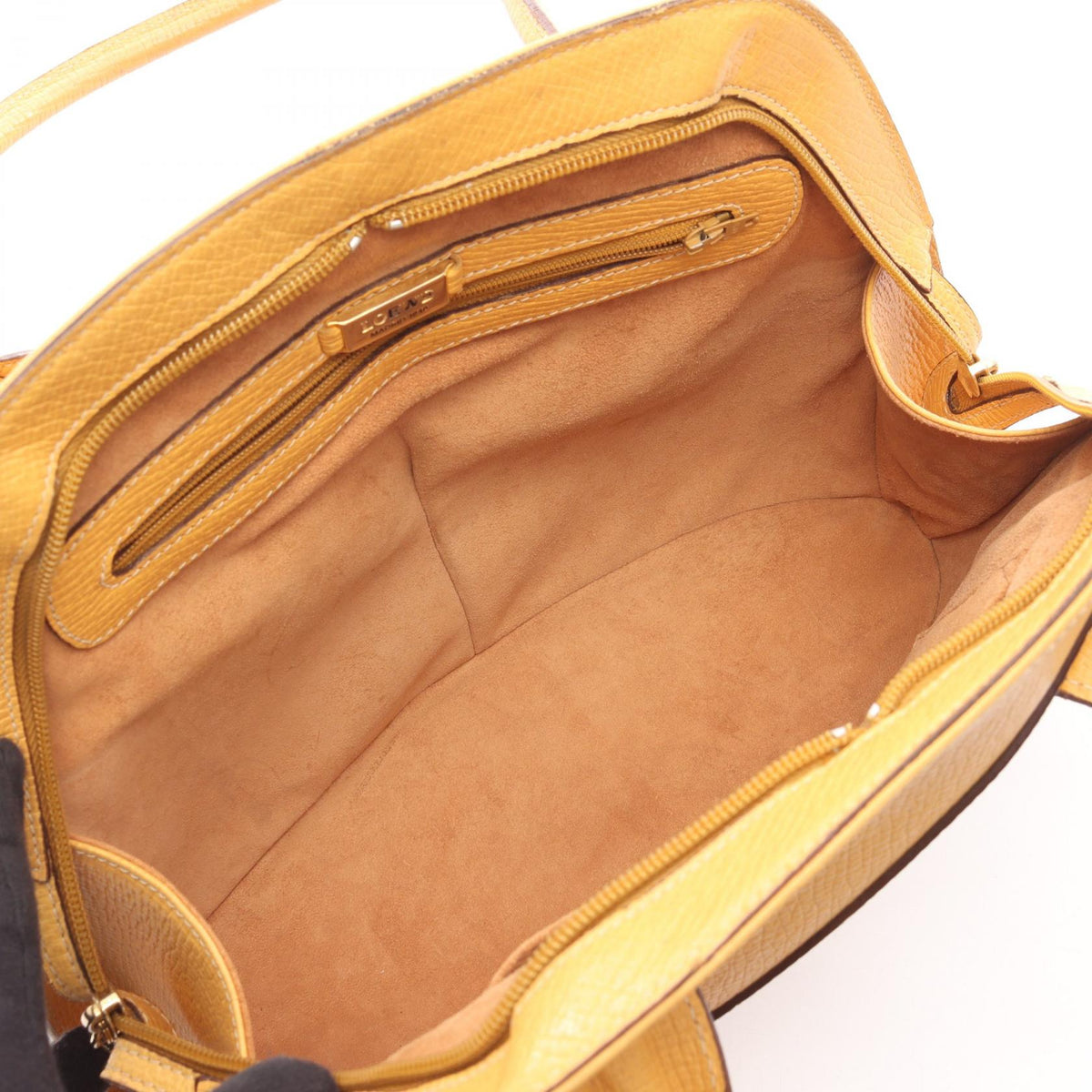 LOEWE Tote Bag Yellow leather 2101219541198