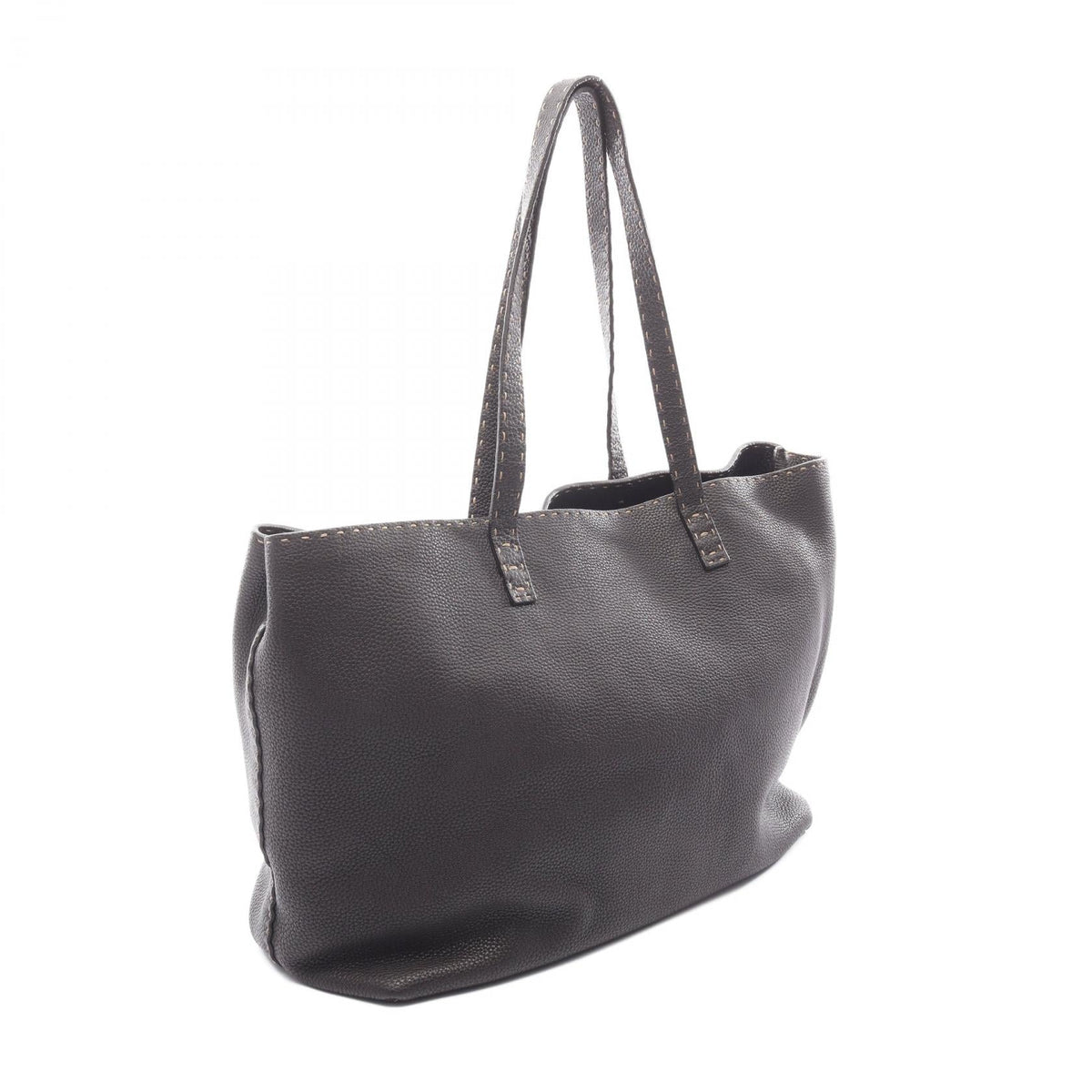 FENDI Selleria Tote Bag Brown leather 2120900090821