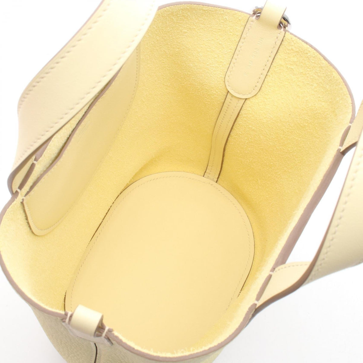 HERMES in the loop 18 Handbag Yellow Jaune Milton Taurillon Clemence leather Taurillon Clemence / Veau Swift leather 2101219593852