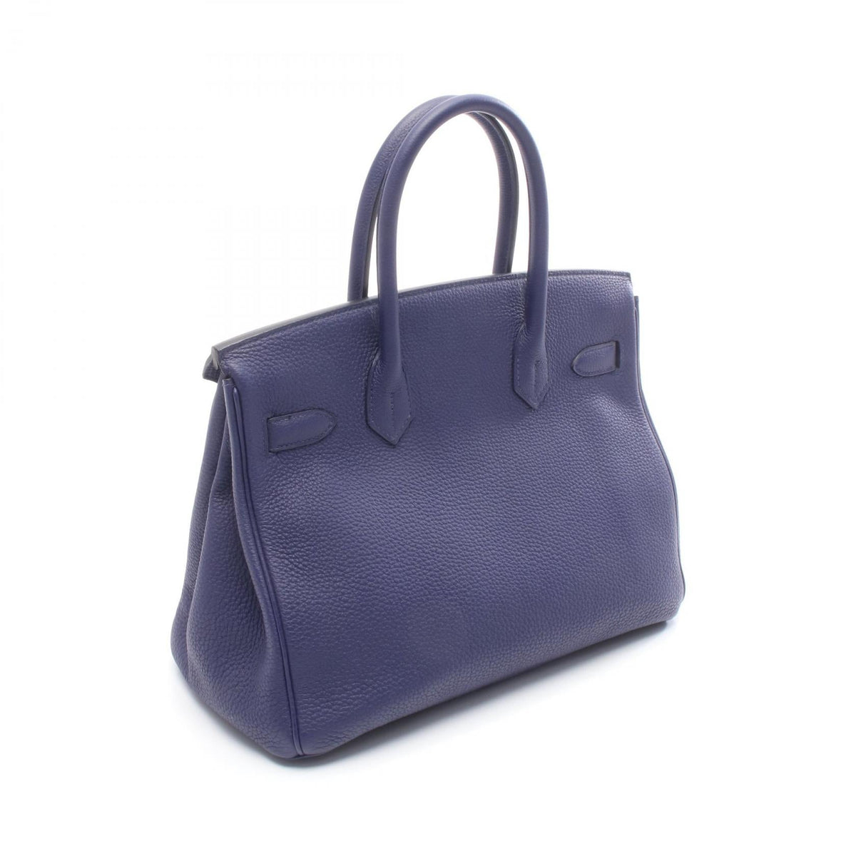 HERMES Birkin 30 Officier HandbagBlue encre Blue encre Blue/Bordeaux Togo leather leather Calfskin (cowhide) Togo leather / Swift leather 2101219591438