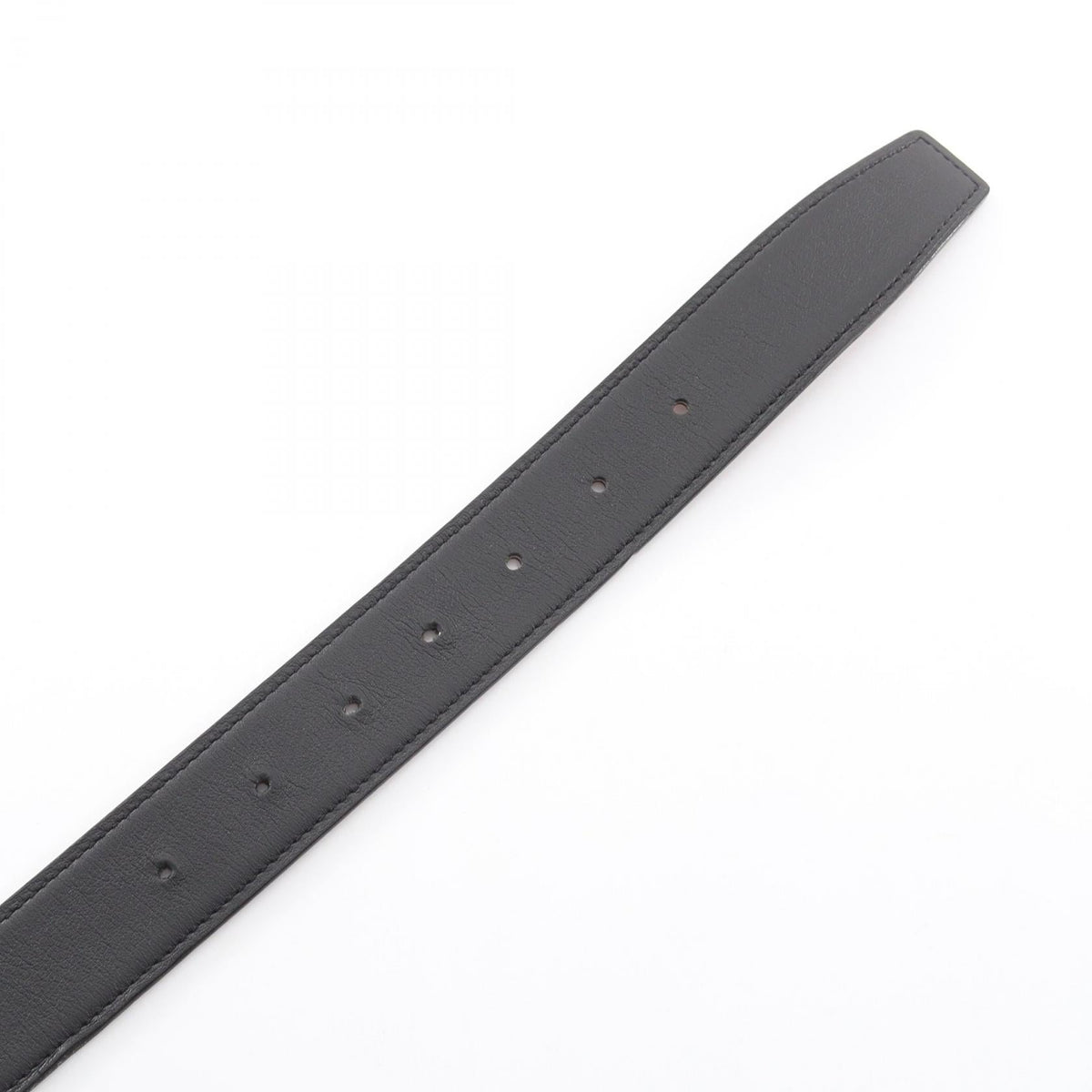 HERMES Constance H belt reversible belt Black/Brown Togo leather Calfskin (cowhide) 2100301250451